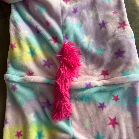 LIKE NEW Rainbow Unicorn Onesie - Picture 4 of 5